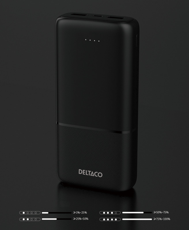 Powerbank - batteriindikator