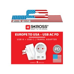 Förpackning Skross adapter