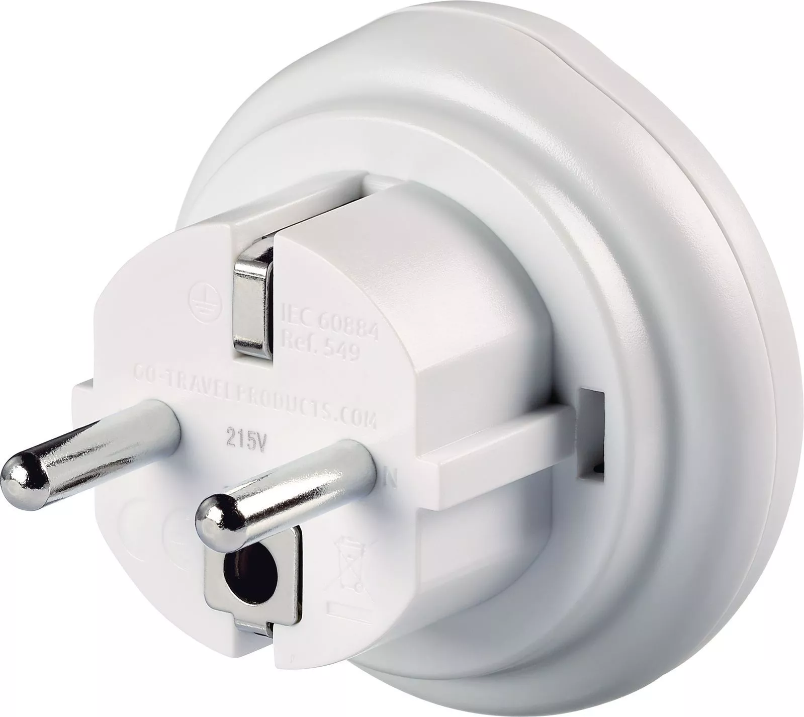Go travel - adapter för utländska gäster (Typ L & J- Italien & Schweiz)