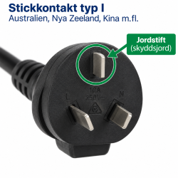 Stickkontakt typ I