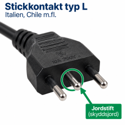 Stickkontakt typ L